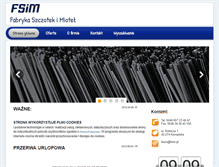 Tablet Screenshot of fsim.pl