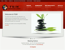 Tablet Screenshot of fsim.org